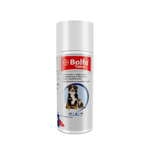 Bolfo Polvo 100g | Talco Antipulgas para Perros y Gatos 🐶