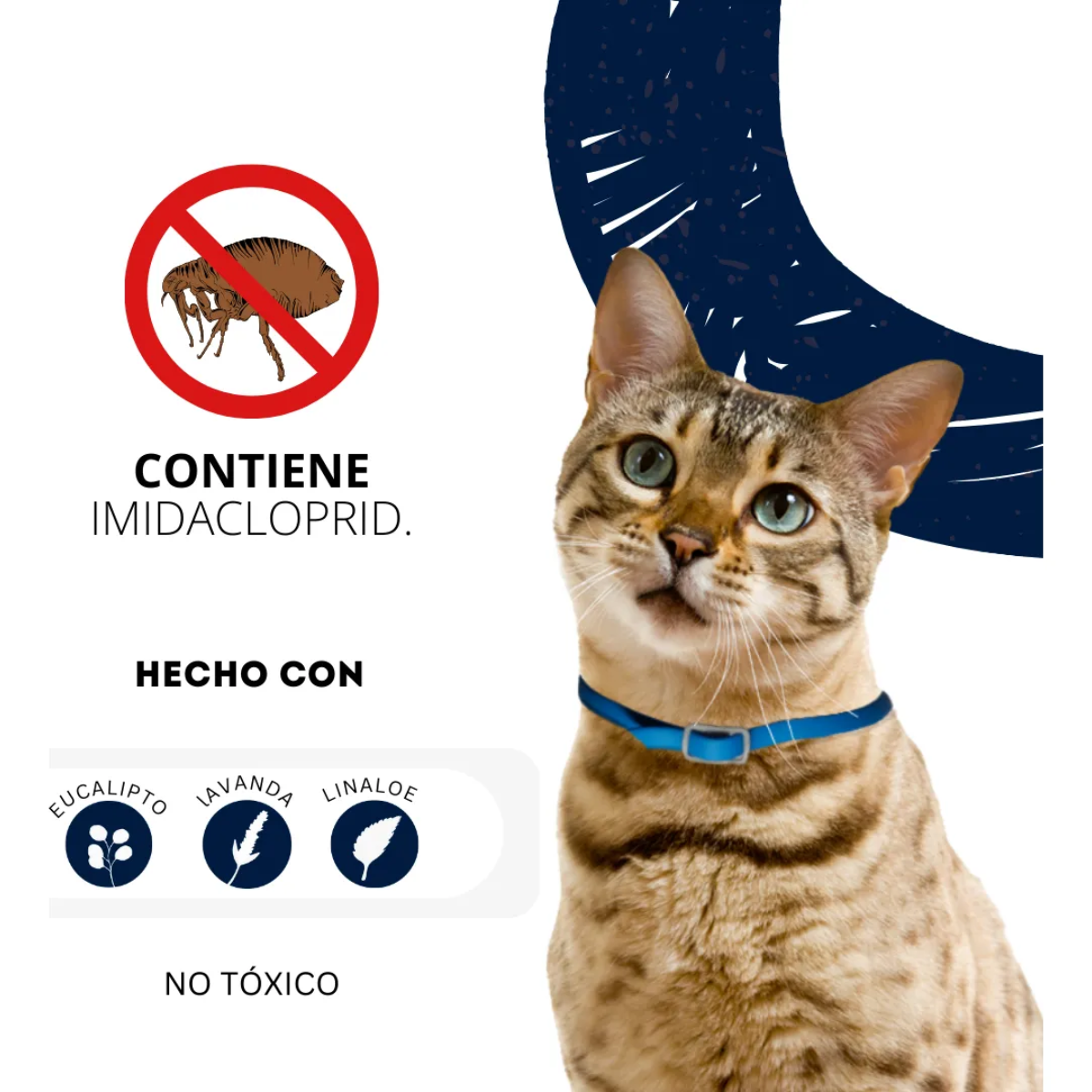 Collar Antipulgas Natural para Perro y Gato | Matchi Select 8 Meses 🌿