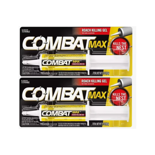 Gel Cucarachicida Combat Platinum 60g, 2 Pzas | Con Fipronil 🪳