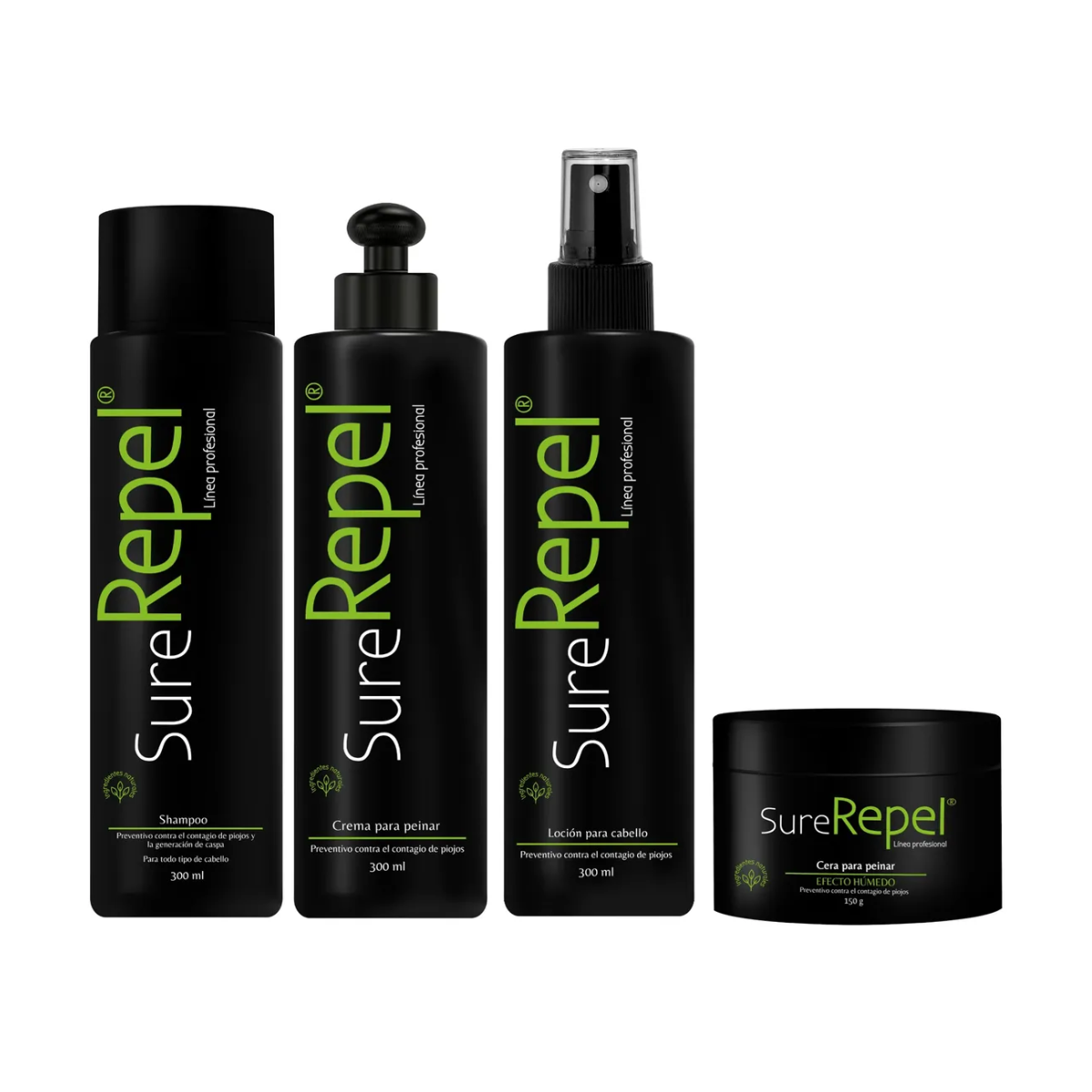 Kit Profesional para Piojos y Liendres Sure Repel | Natural 🌿