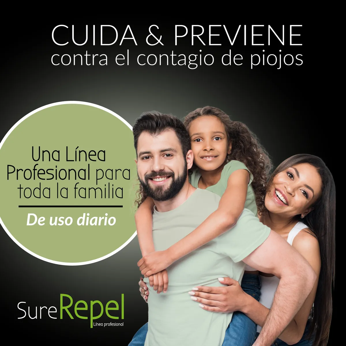 Kit Profesional para Piojos y Liendres Sure Repel | Natural 🌿