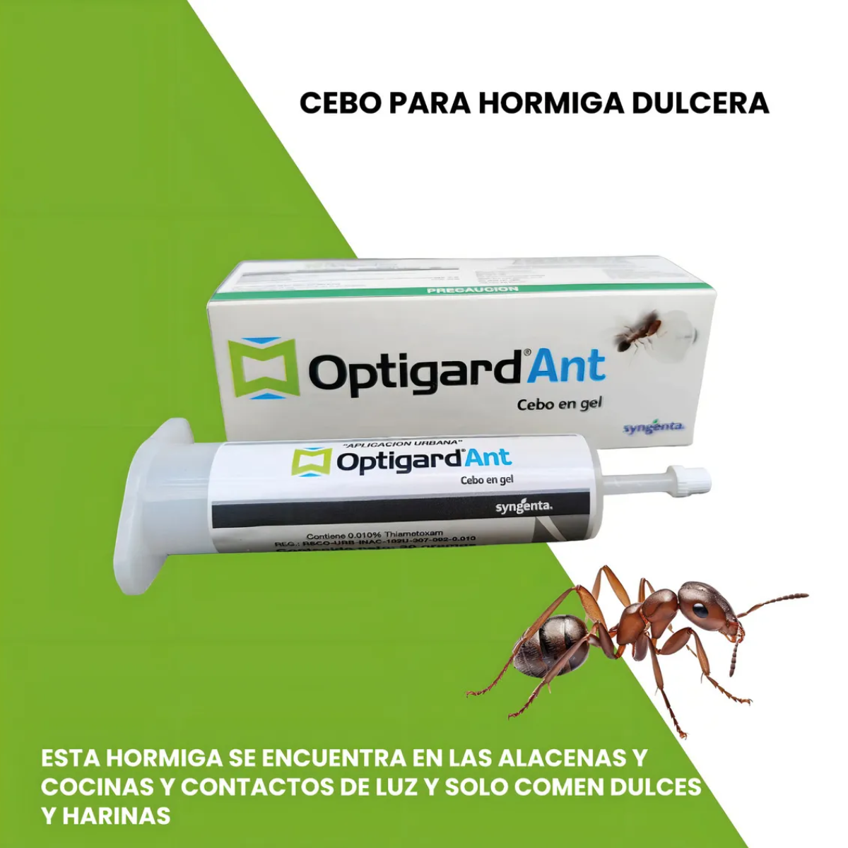 Gel Hormiguicida Profesional Optigard Ant 30g 🎯