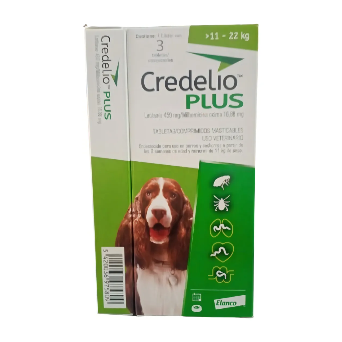 Pastilla Masticable Antipulgas para Perro 11-22kg | 3 Meses 🛡️