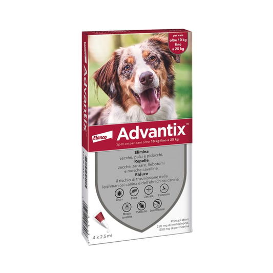 Pipeta Advantix para Perro 10-25kg | Repelente de Mosquitos 🦟