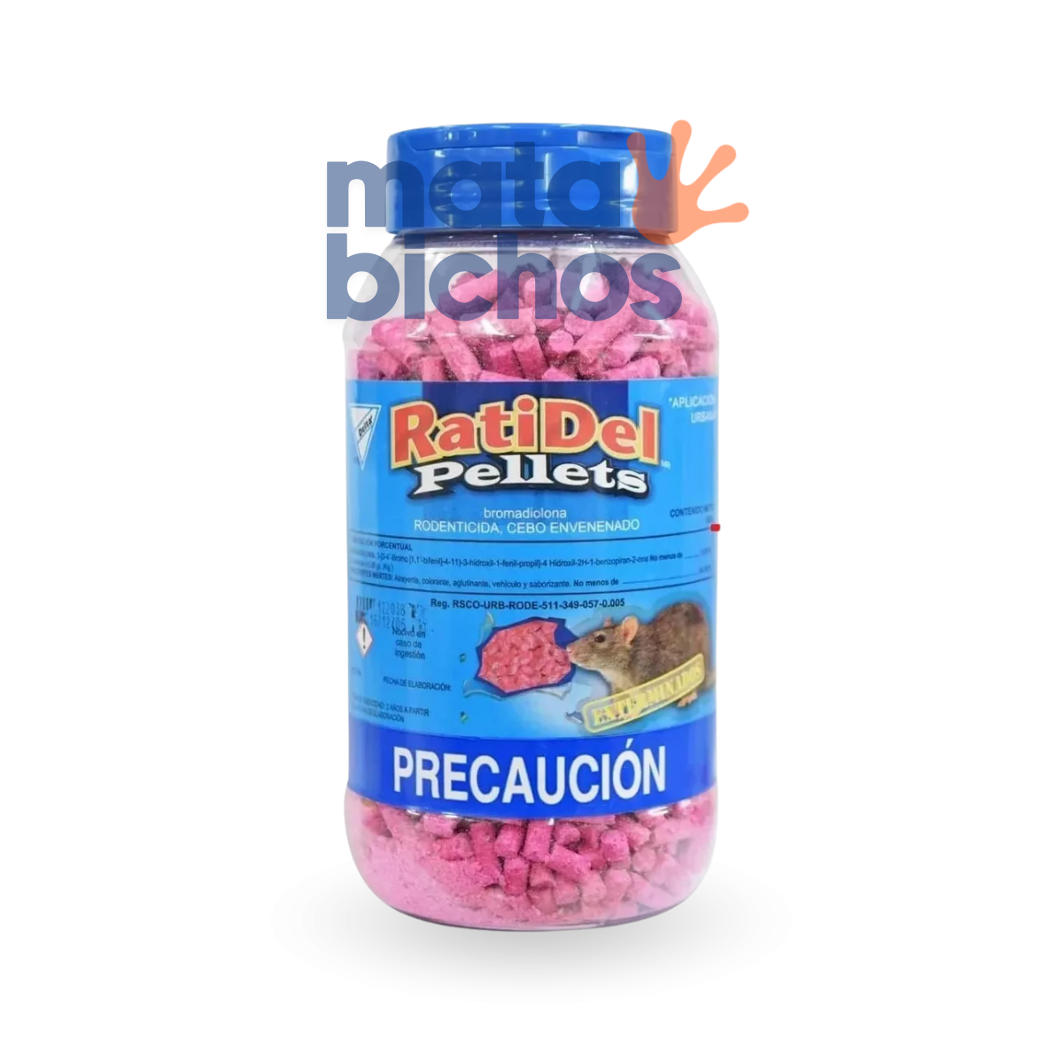 Veneno para Ratas y Ratones Ratidel en Pellets | Raticida 1kg 🐭