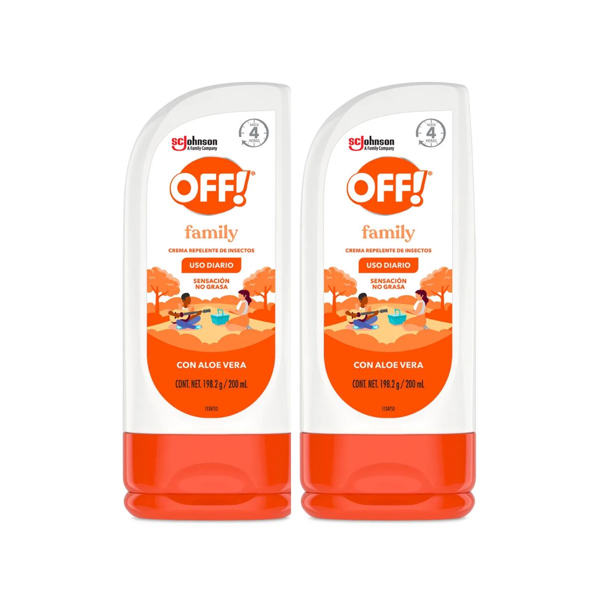 2 Repelentes de Mosquitos para Niños OFF! Kids en Crema 🌿