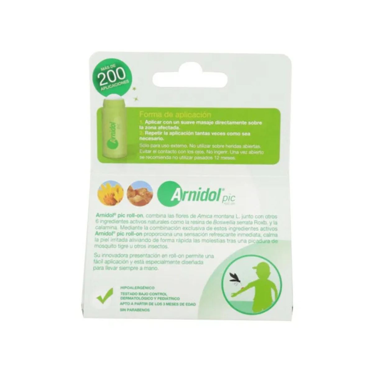 Arnidol Pic | Alivio Natural para Picaduras en Niños 🌿