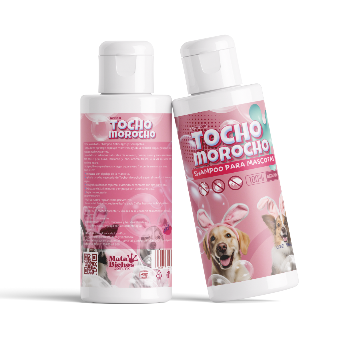 🐾Tocho Morocho -Shampoo Anti Pulgas