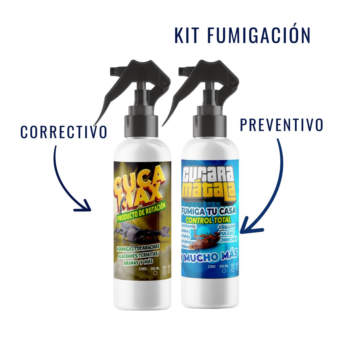 Kit Fumigación en 500 ML