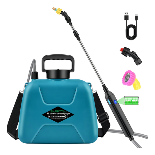 Pulverizador Eléctrico 5L | Fumigador Recargable para Fumigar 🌱