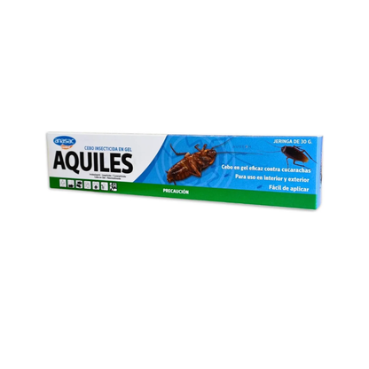 Gel Cucarachicida Aquiles 30g | Cebo Efecto Dominó 🪳