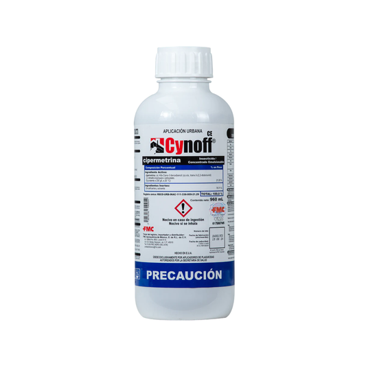 Insecticida Profesional Cynoff CE 960ml | Cipermetrina 🎯