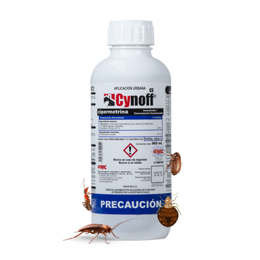 Insecticida Profesional Cynoff CE 960ml | Cipermetrina 🎯