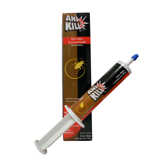 Ani Kill® Gel Cucarachicida 30g – ¡La jeringa que las deja tiesas!