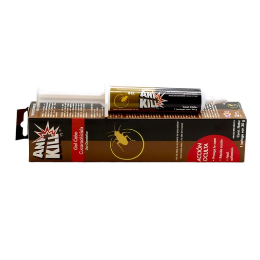 Ani Kill® Gel Cucarachicida 30g – ¡La jeringa que las deja tiesas!