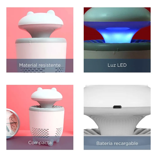 Lámpara Mata Mosquitos Miniso con Conexión USB | Luz LED Blanca 💡