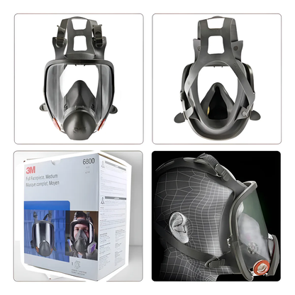 Máscara Facial Completa 3M 6800 😷🔥