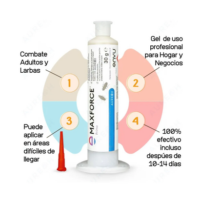 Maxforce® – Cebo Líder contra Cucarachas, Efecto Dominó Imparable 🪳💥  Descripción: