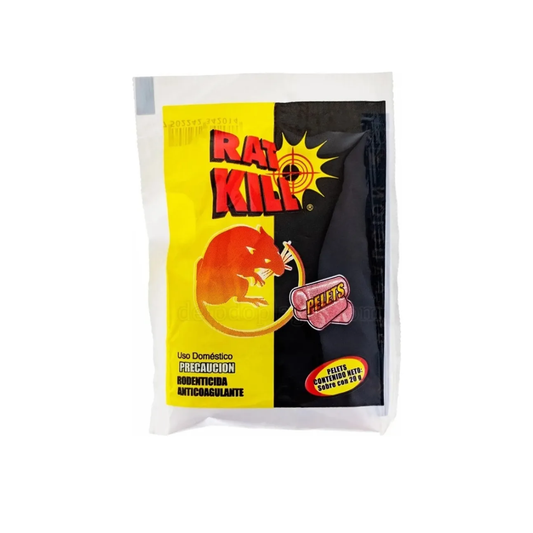Raticida Rat-Kill en Pellets | Veneno Anticoagulante para Ratas 🐭