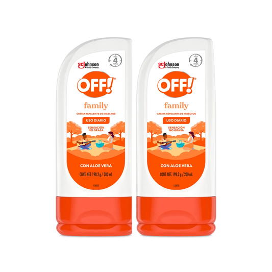 2 Repelentes de Mosquitos para Niños OFF! Kids en Crema 🌿