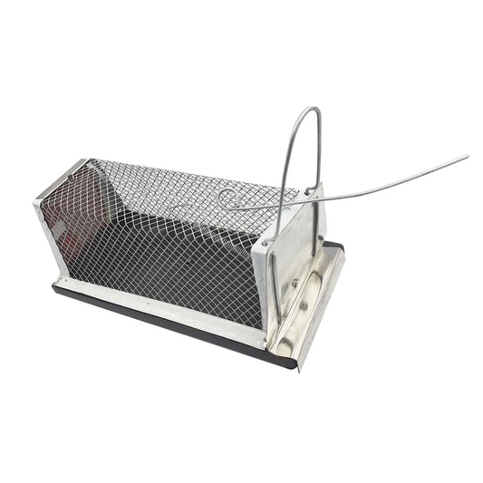 Trampa Jaula Ratonera 28x14x11cm 🐭🔒