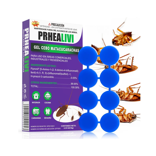 Veneno para Cucarachas en Cebo Prhealivi | Trampa Discreta 🪳