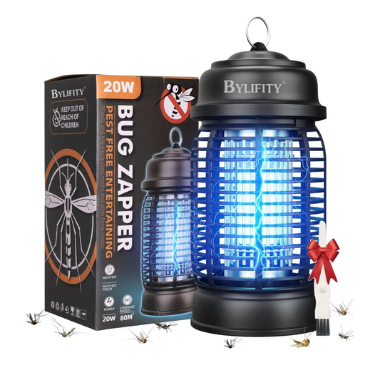 Lámpara Mata Mosquitos 20W Bylifity 4200V ⚡